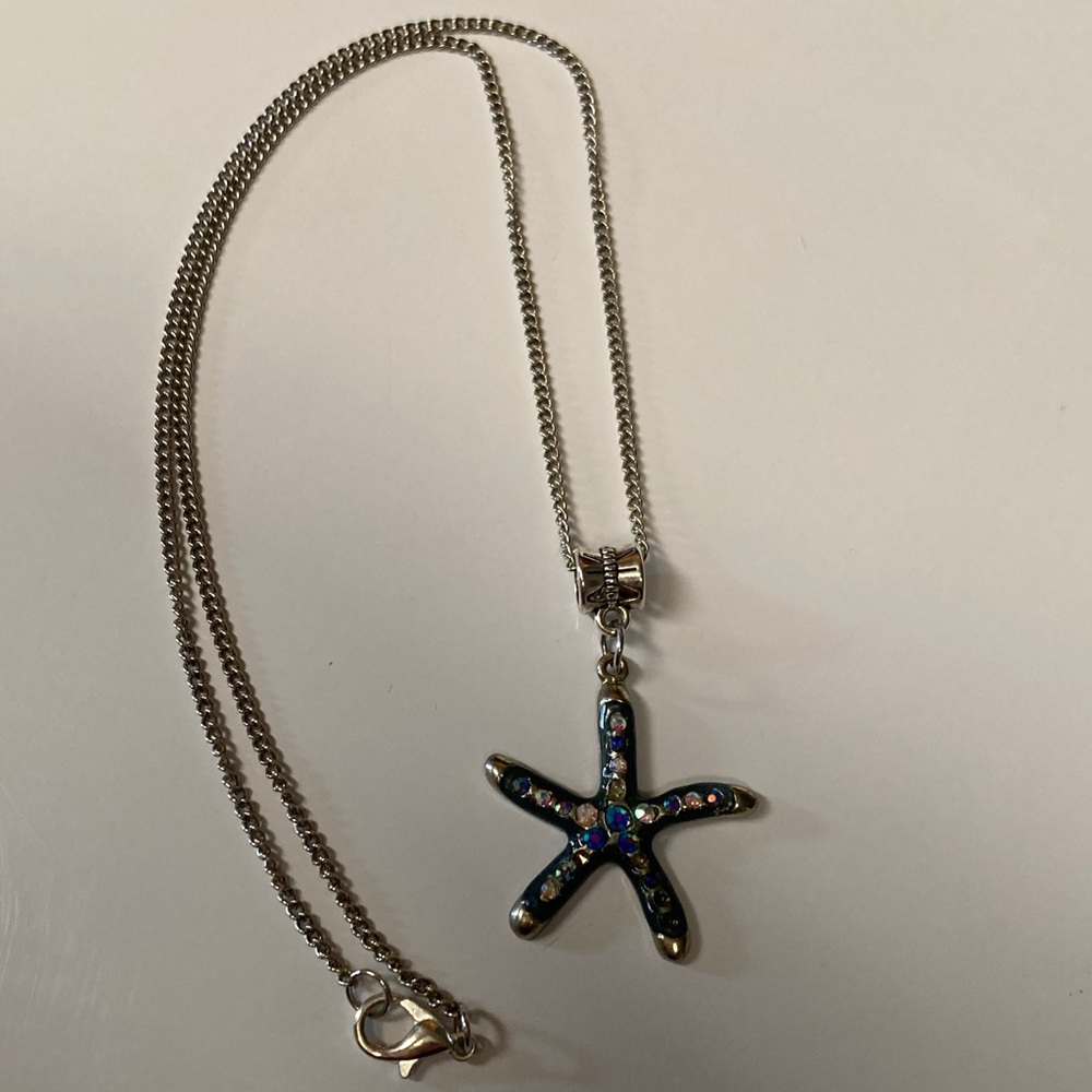 Betsy’s Johnson Starfish Pendant Necklace RARE